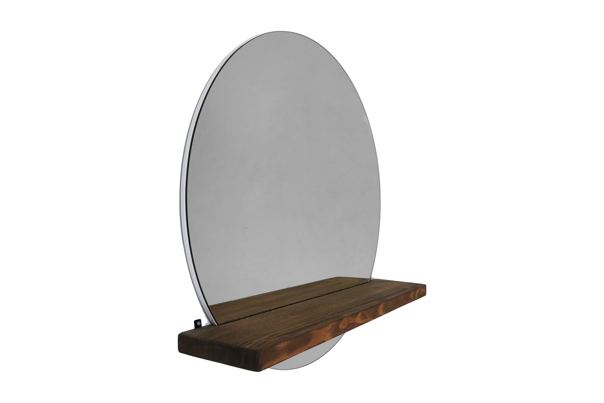Koristepeili Fechtner 70 cm - Pähkinä - Sisustustuotteet - Peili