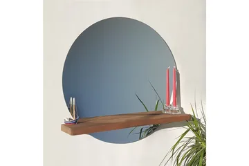 Koristepeili Fechtner 70 cm - Pähkinä - Sisustustuotteet - Peili