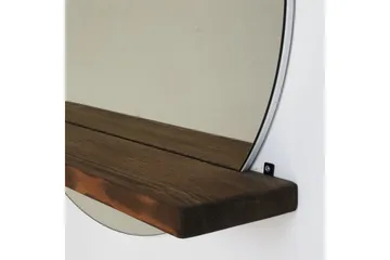 Koristepeili Fechtner 70 cm - Pähkinä - Sisustustuotteet - Peili