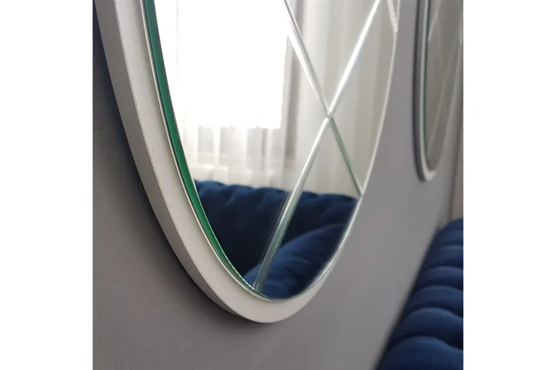 Koristepeili Heronema 60 cm - Hopea - Sisustustuotteet - Peili