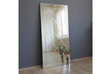 Koristepeili Janaisha 130 cm - Hopea - Sisustustuotteet - Peili