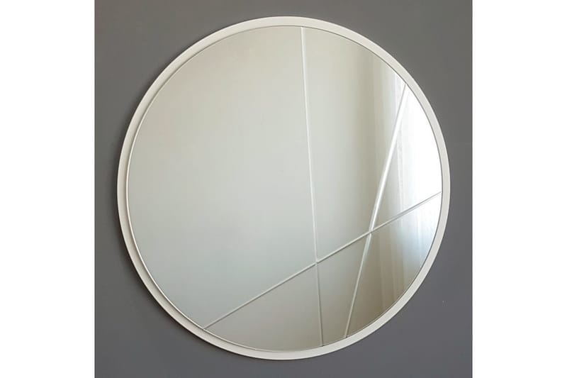 Koristepeili Kueber 60 cm - Hopea - Sisustustuotteet - Peili