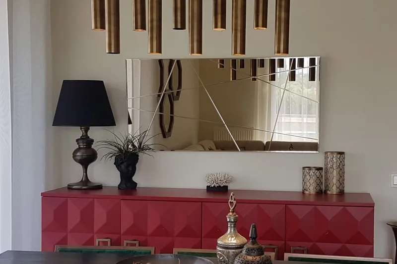 Koristepeili Kumpula 62 cm, Hopea