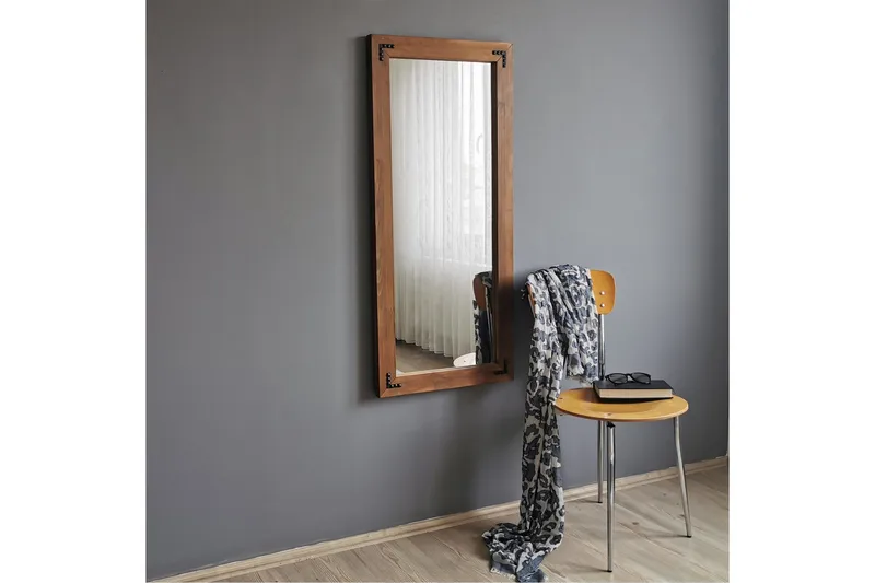 Koristepeili Kurvers 50 cm, Pähkinä