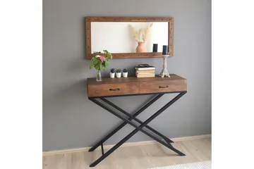 Koristepeili Lint 110 cm - Pähkinä - Sisustustuotteet - Peili