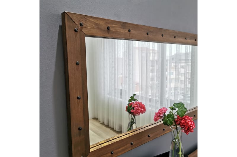 Koristepeili Lint 110 cm - Pähkinä - Sisustustuotteet - Peili