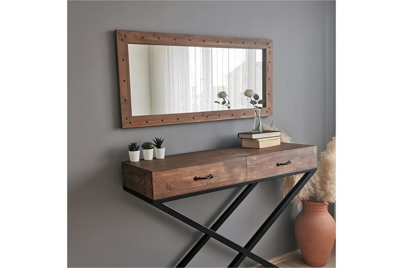 Koristepeili Lint 110 cm - Pähkinä - Sisustustuotteet - Peili