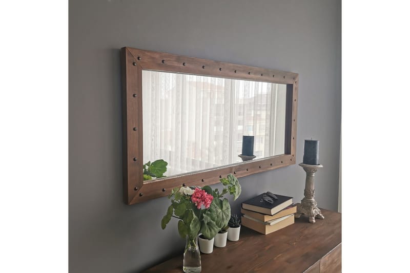 Koristepeili Lint 110 cm - Pähkinä - Sisustustuotteet - Peili