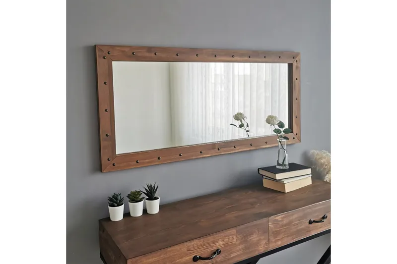 Koristepeili Lint 110 cm, Pähkinä
