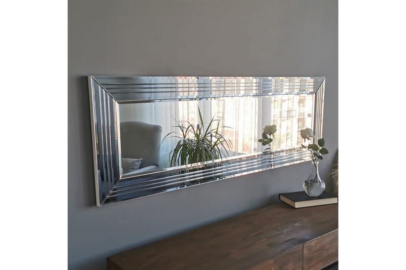 Koristepeili Rasual 120 cm - Hopea - Sisustustuotteet - Peili