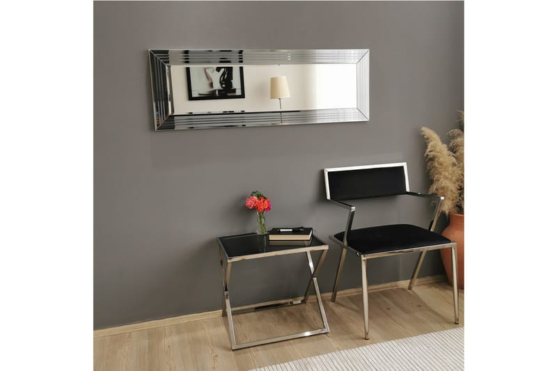 Koristepeili Rasual 120 cm - Hopea - Sisustustuotteet - Peili