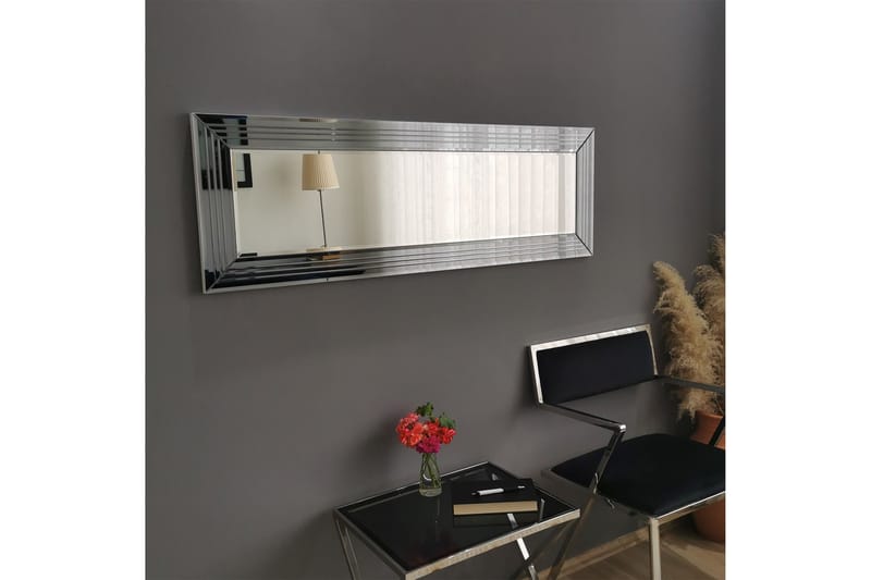 Koristepeili Rasual 120 cm - Hopea - Sisustustuotteet - Peili