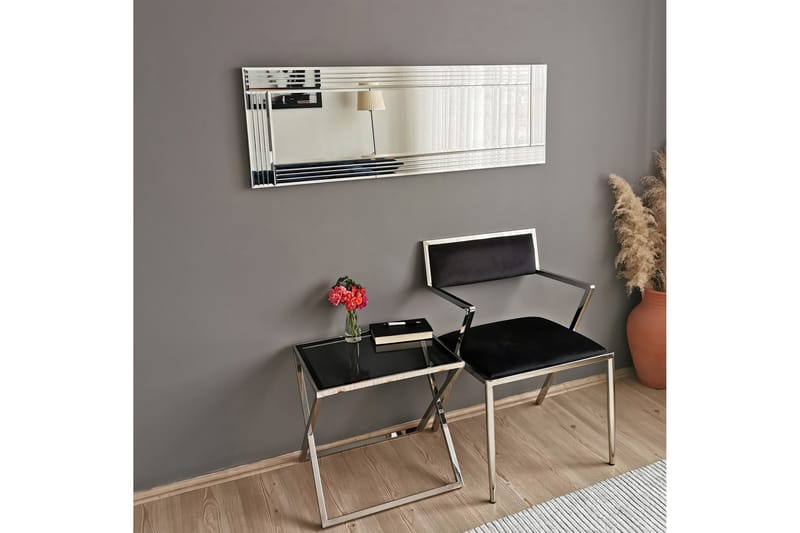 Koristepeili Teders 120 cm - Hopea - Sisustustuotteet - Peili