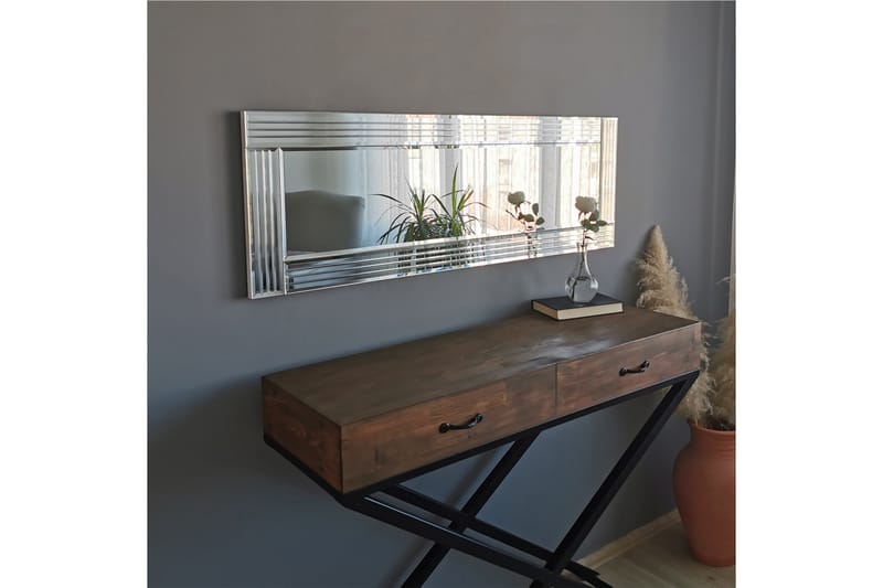 Koristepeili Teders 120 cm - Hopea - Sisustustuotteet - Peili