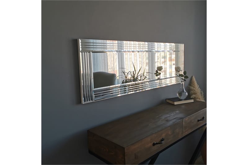 Koristepeili Teders 120 cm - Hopea - Sisustustuotteet - Peili