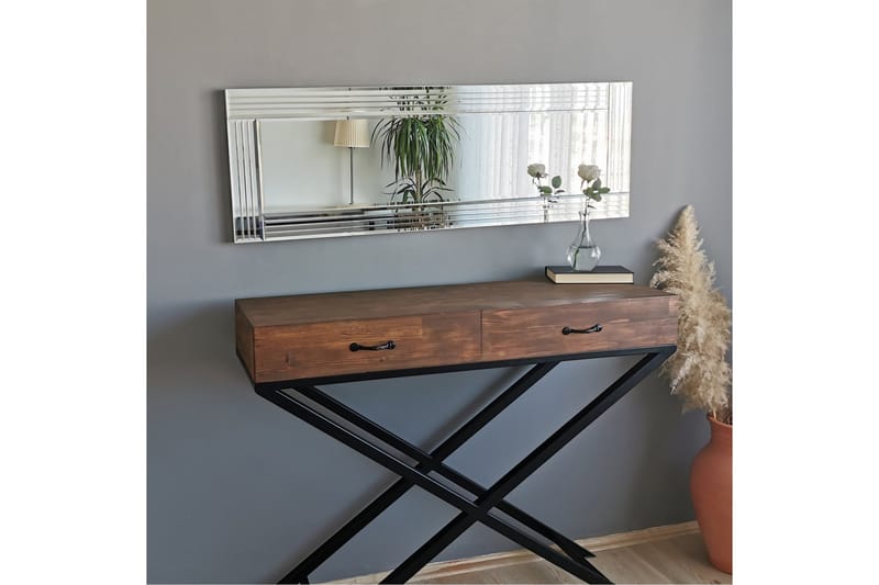Koristepeili Teders 120 cm - Hopea - Sisustustuotteet - Peili