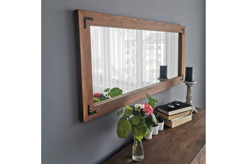 Koristepeili Vodraska 110 cm - Pähkinä - Sisustustuotteet - Peili