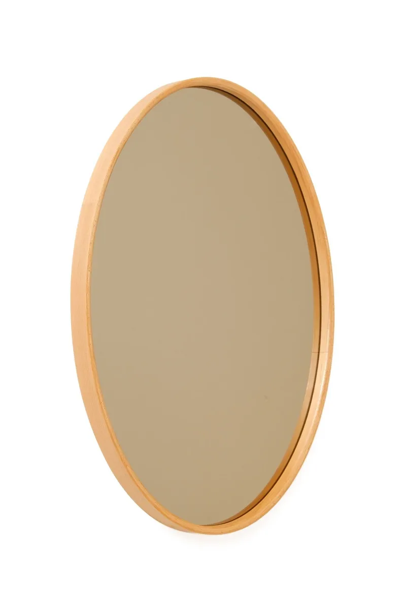 Koristepeili Wallxpert Elips (110 x 80 x 4 cm) tammi, Tammi