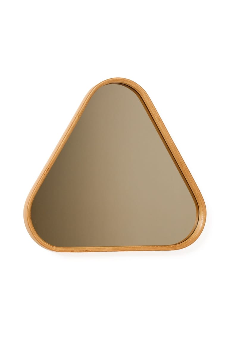 Koristepeili Wallxpert Specific (57 x 57 x 4 cm) Tammi - Tammi - Sisustustuotteet - Peili