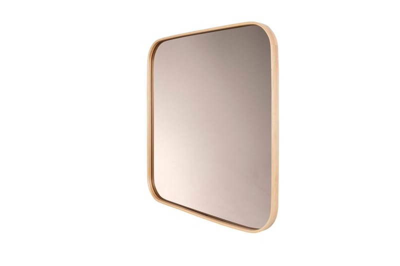 Koristepeili Wallxpert Square (90 x 90 x 4 cm) Tammi - Tammi - Sisustustuotteet - Peili
