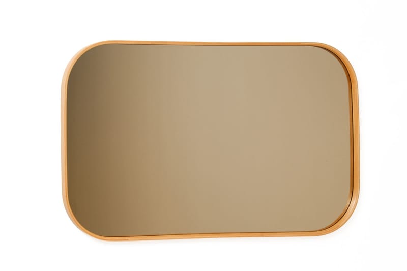 Koristepeili Wallxpert Zaha (70 x 50 x 4 cm) tammi - Tammi - Sisustustuotteet - Peili