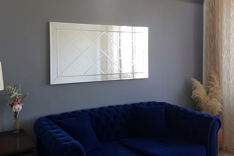 Koristepeili Wuthrich 65 cm - Hopea - Sisustustuotteet - Peili