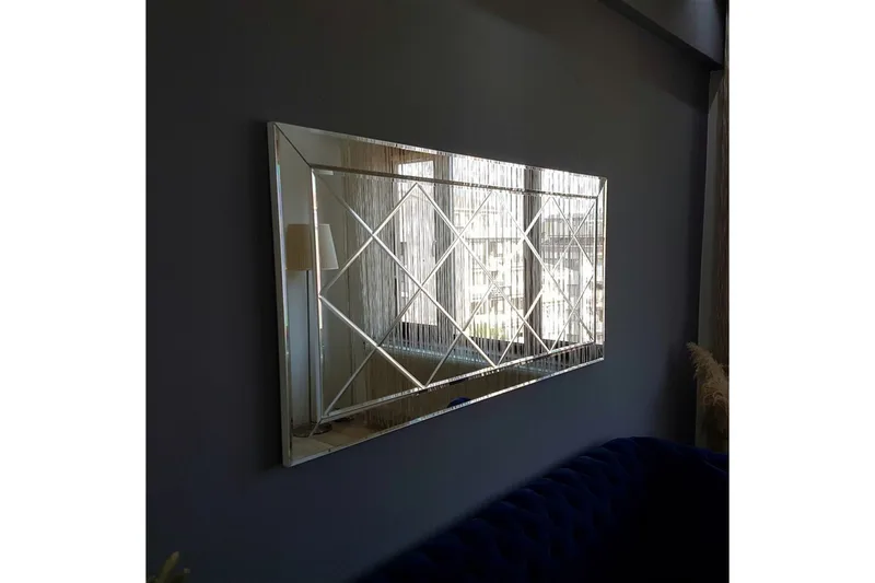 Koristepeili Wuthrich 65 cm - Hopea - Sisustustuotteet - Peili