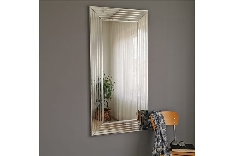 Koristepeili Palsa 130 cm - Hopea - Sisustustuotteet - Peili