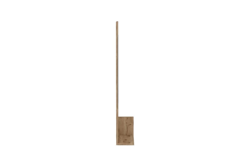 Kosmo Seinälle Kiinnitettävä Peili Suorakaiteen Muotoinen 32x114 cm - Harmaa - Sisustustuotteet - Peili