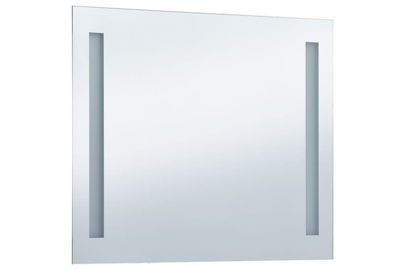 Kylpyhuoneen LED-seinäpeili 100x60 cm - Hopea - Sisustustuotteet - Peili