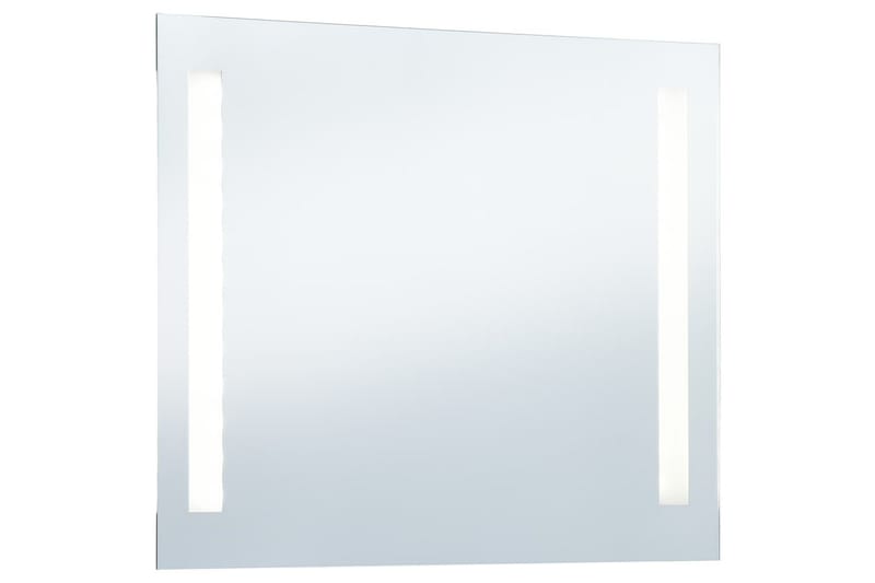 Kylpyhuoneen LED-seinäpeili 100x60 cm - Hopea - Sisustustuotteet - Peili