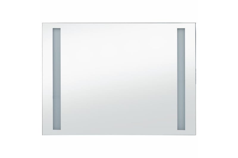 Kylpyhuoneen LED-seinäpeili 100x60 cm - Hopea - Sisustustuotteet - Peili