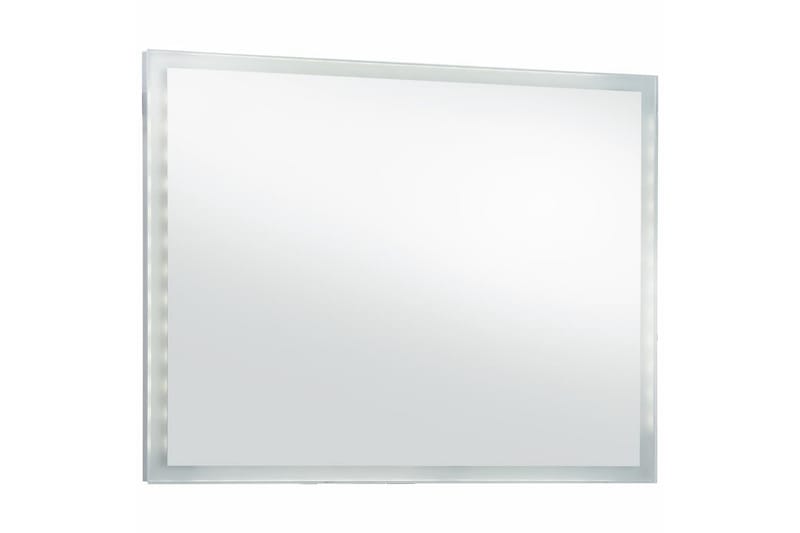 Kylpyhuoneen LED-seinäpeili 100x60 cm - Hopea - Sisustustuotteet - Peili