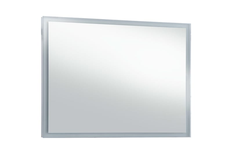 Kylpyhuoneen LED-seinäpeili 100x60 cm - Hopea - Sisustustuotteet - Peili
