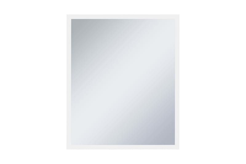 Kylpyhuoneen LED-seinäpeili 50x60 cm - Hopea - Sisustustuotteet - Peili