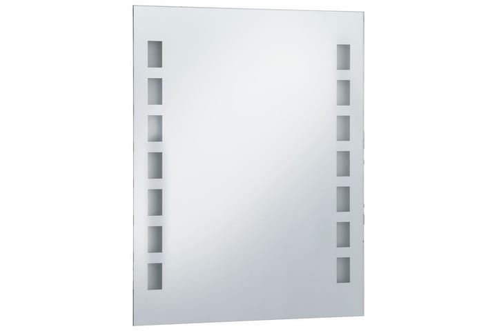 Kylpyhuoneen LED-seinäpeili 50x60 cm - Peili - Kylpyhuoneen peilit - Kylpyhuonepeili valaistuksella