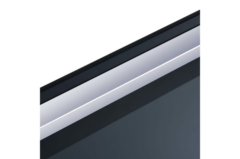 Kylpyhuoneen LED-seinäpeili 60x100 cm - Hopea - Sisustustuotteet - Peili