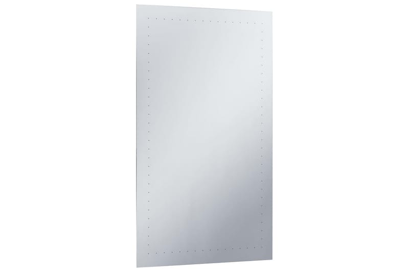 Kylpyhuoneen LED-seinäpeili 60x100 cm - Hopea - Sisustustuotteet - Peili