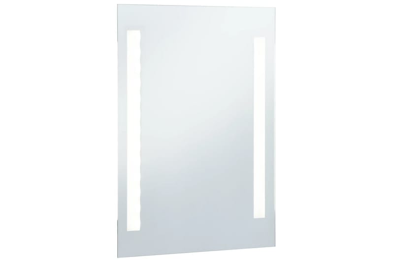 Kylpyhuoneen LED-seinäpeili 60x100 cm - Hopea - Sisustustuotteet - Peili
