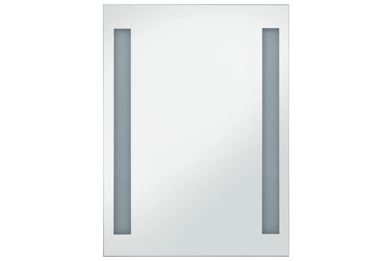 Kylpyhuoneen LED-seinäpeili 60x100 cm - Hopea - Sisustustuotteet - Peili