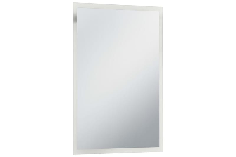 Kylpyhuoneen LED-seinäpeili 60x100 cm - Hopea - Sisustustuotteet - Peili