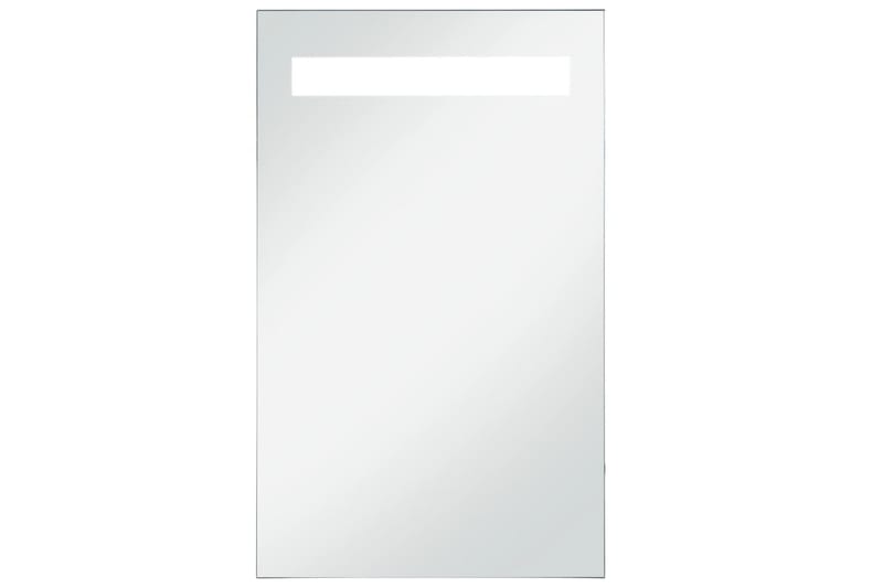 Kylpyhuoneen LED-seinäpeili 60x100 cm - Hopea - Sisustustuotteet - Peili
