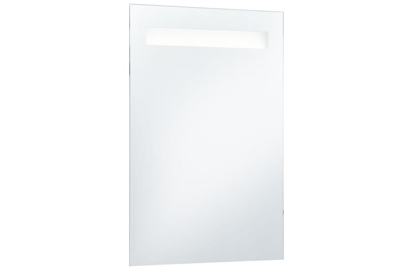 Kylpyhuoneen LED-seinäpeili 60x100 cm - Hopea - Sisustustuotteet - Peili