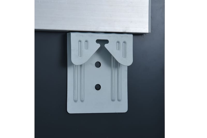 Kylpyhuoneen LED-seinäpeili 60x100 cm - Hopea - Sisustustuotteet - Peili