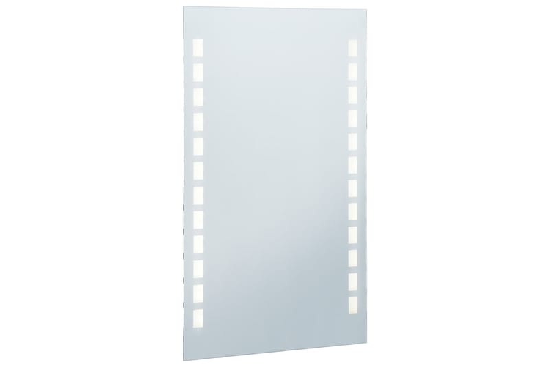 Kylpyhuoneen LED-seinäpeili 60x100 cm - Hopea - Sisustustuotteet - Peili