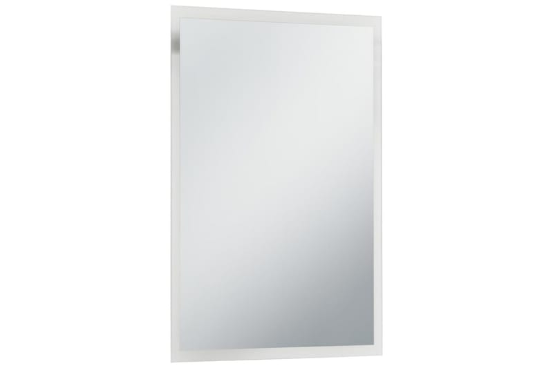 Kylpyhuoneen LED-seinäpeili 60x80 cm - Hopea - Sisustustuotteet - Peili