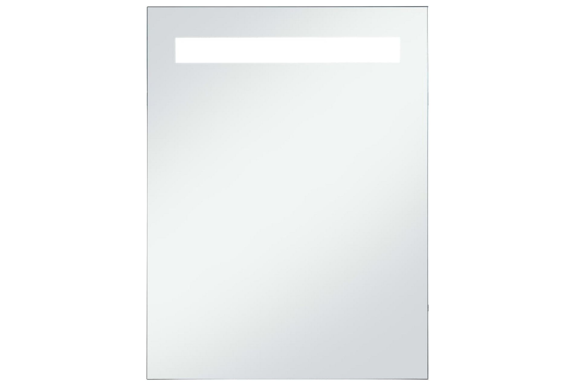 Kylpyhuoneen LED-seinäpeili 60x80 cm - Hopea - Sisustustuotteet - Peili