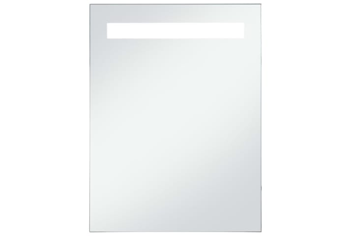 Kylpyhuoneen LED-seinäpeili 60x80 cm - Hopea - Peili - Kylpyhuoneen peilit - Kylpyhuonepeili valaistuksella