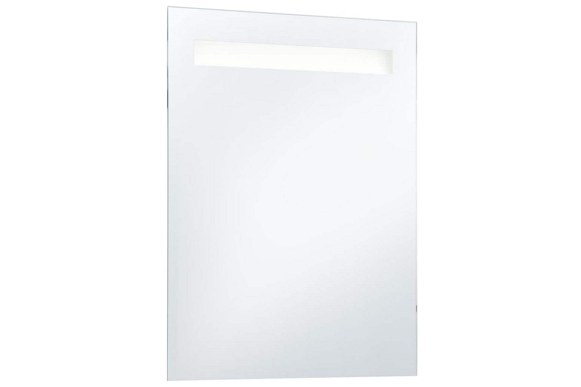 Kylpyhuoneen LED-seinäpeili 60x80 cm - Hopea - Sisustustuotteet - Peili