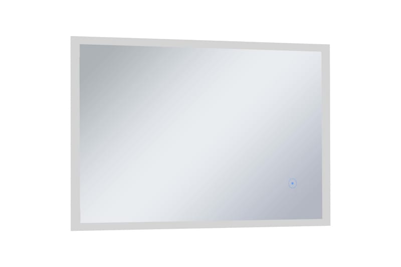 Kylpyhuoneen LED-seinäpeili kosketussensorilla 100x60 cm - Hopea - Sisustustuotteet - Peili